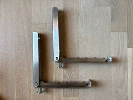 2x Zack Canzo klappbare Hakenleiste für Garderobe / Kelle