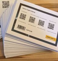 65 Stück Swiss Crypto Stamps