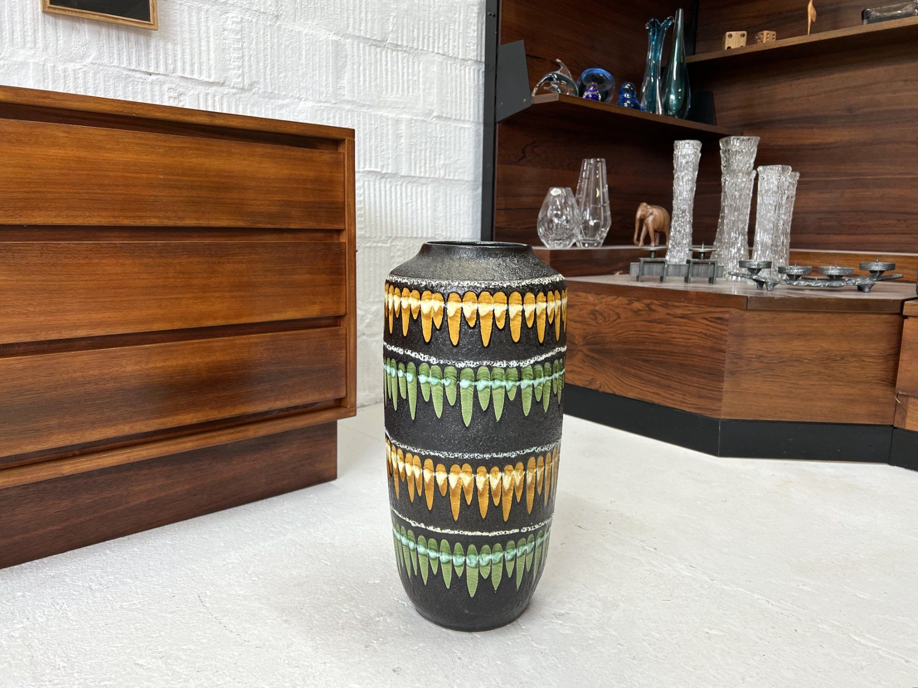 Vasen & Gefässe: Keramik Bodenvase - W.Germanpottery – Gebraucht aus Walzenhausen von stilvollwohnen 8