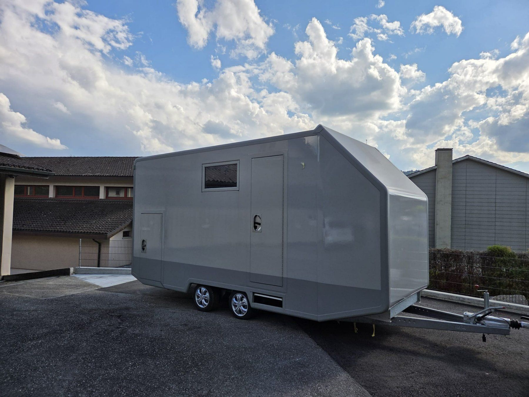 Mobilhome: Wohnanhänger mit Ormocar GFK Sandwichbau Kabine – Usato da Melchnau venduto da LUPUS-Offroad 5