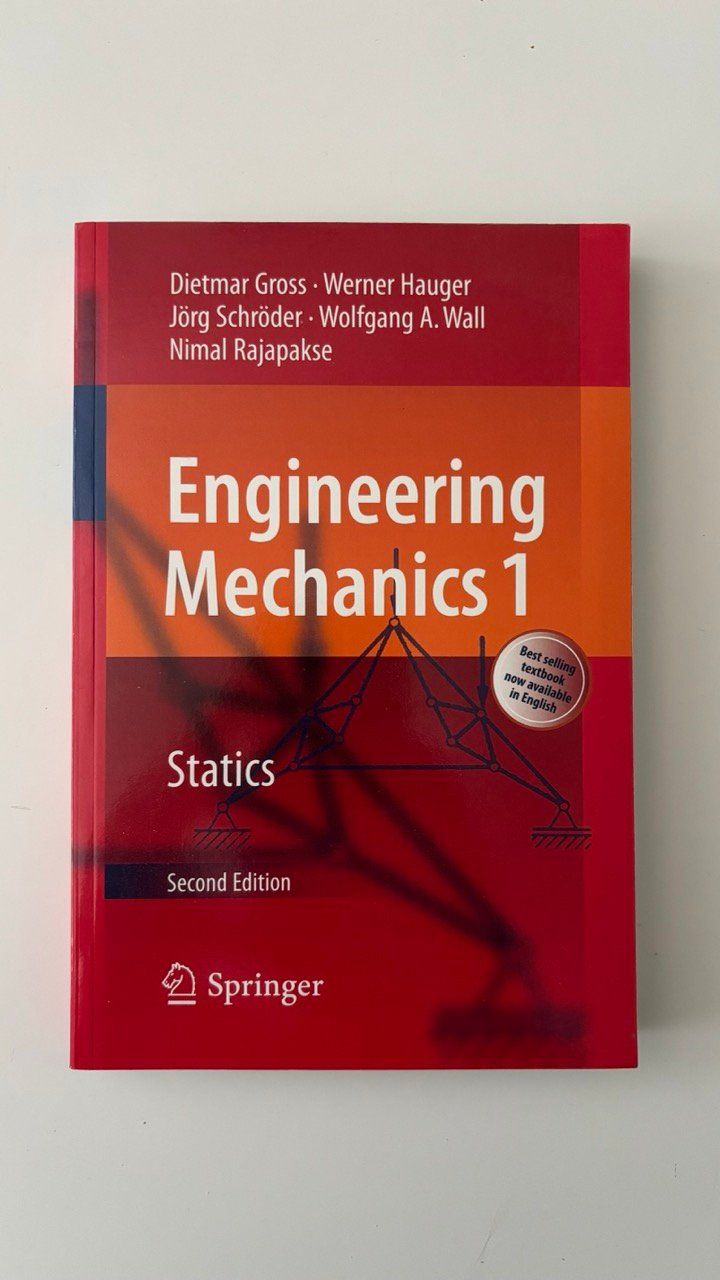 Libri: Buch Engineering Mechanics 1 Statics 2nd Edition – Usato da Bern venduto da xabern