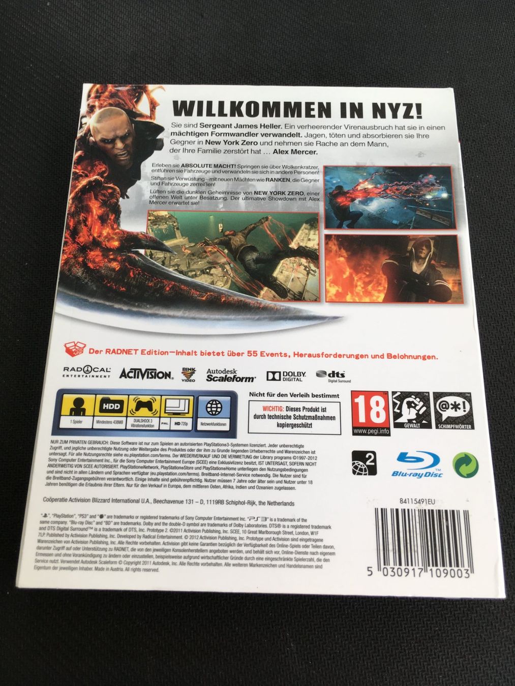 Sony Spiele: Prototype 2 - Playstation 3 / PS3 – Gebraucht aus St.Gallen von Punktchen01 2