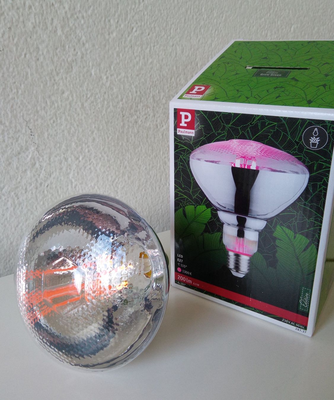 Paulmann Lampade: Paulmann LED Pflanzenleuchte, 6.5 W, E27 – Nuovo (secondo la descrizione) da Zürich venduto da philoumena 1