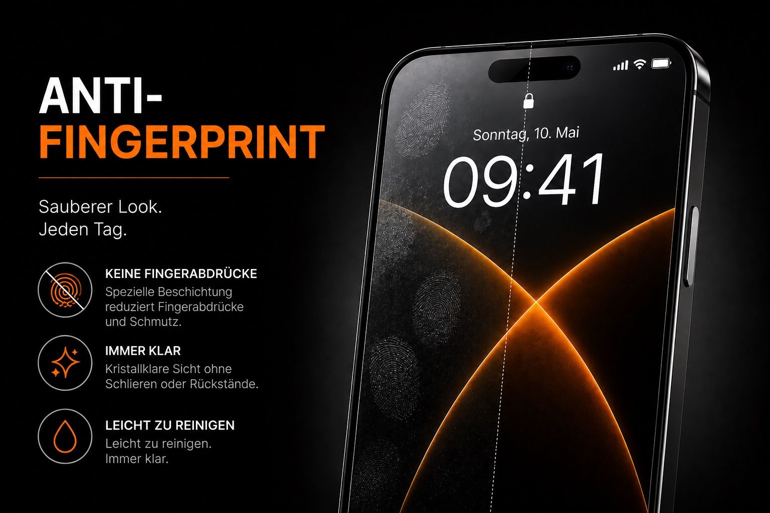Cover & Protezioni schermo: 1x Premium Panzerglas iPhone 17 Pro Max | 9H | Easy Montage – Nuovo e nell'imballaggio originale da Zollikofen venduto da TrendMaster24 5