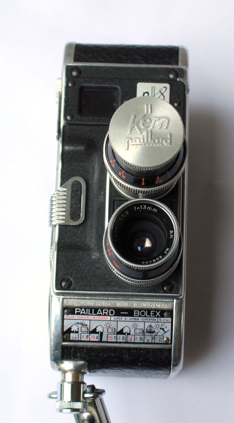 Caméra Paillard-Bolex mécanique à ressort - Photo, audio & vidéo