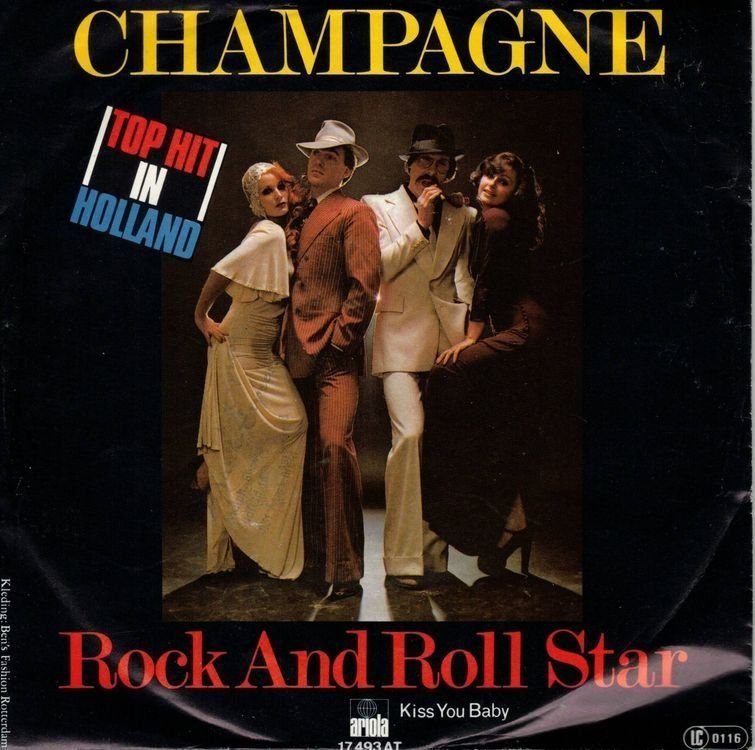 Dischi in vinile: Champagne  --  Rock and Roll Star  Single7 – Usato da Rheinau venduto da thespecials