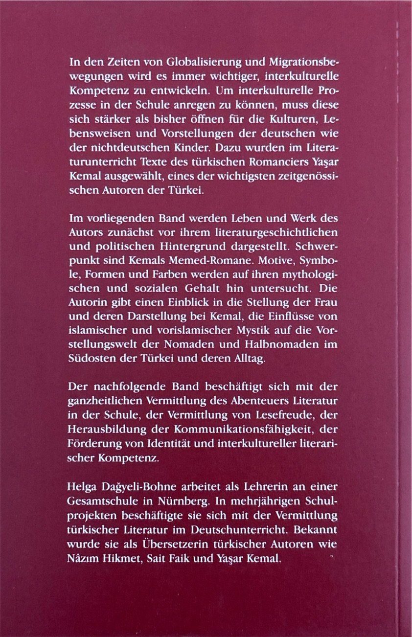 Libri: Yasar Kemal - Sänger der Cukurova – Nuovo (secondo la descrizione) da Sarnen venduto da Livres 1