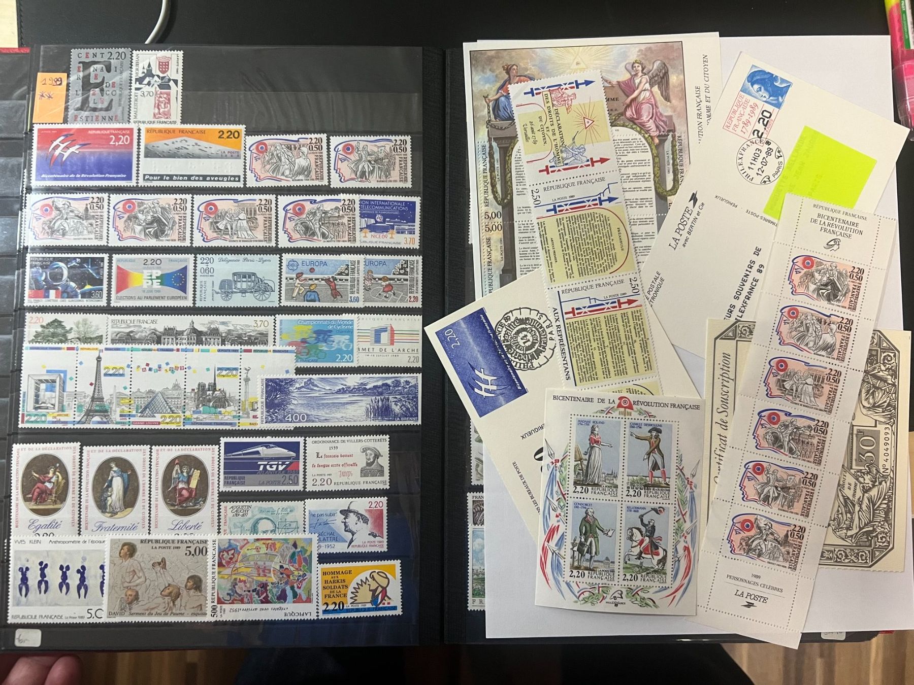Alle Briefmarken: () Année complète 1989 Neufs** – Neu und originalverpackt aus Lausanne von ffhoud