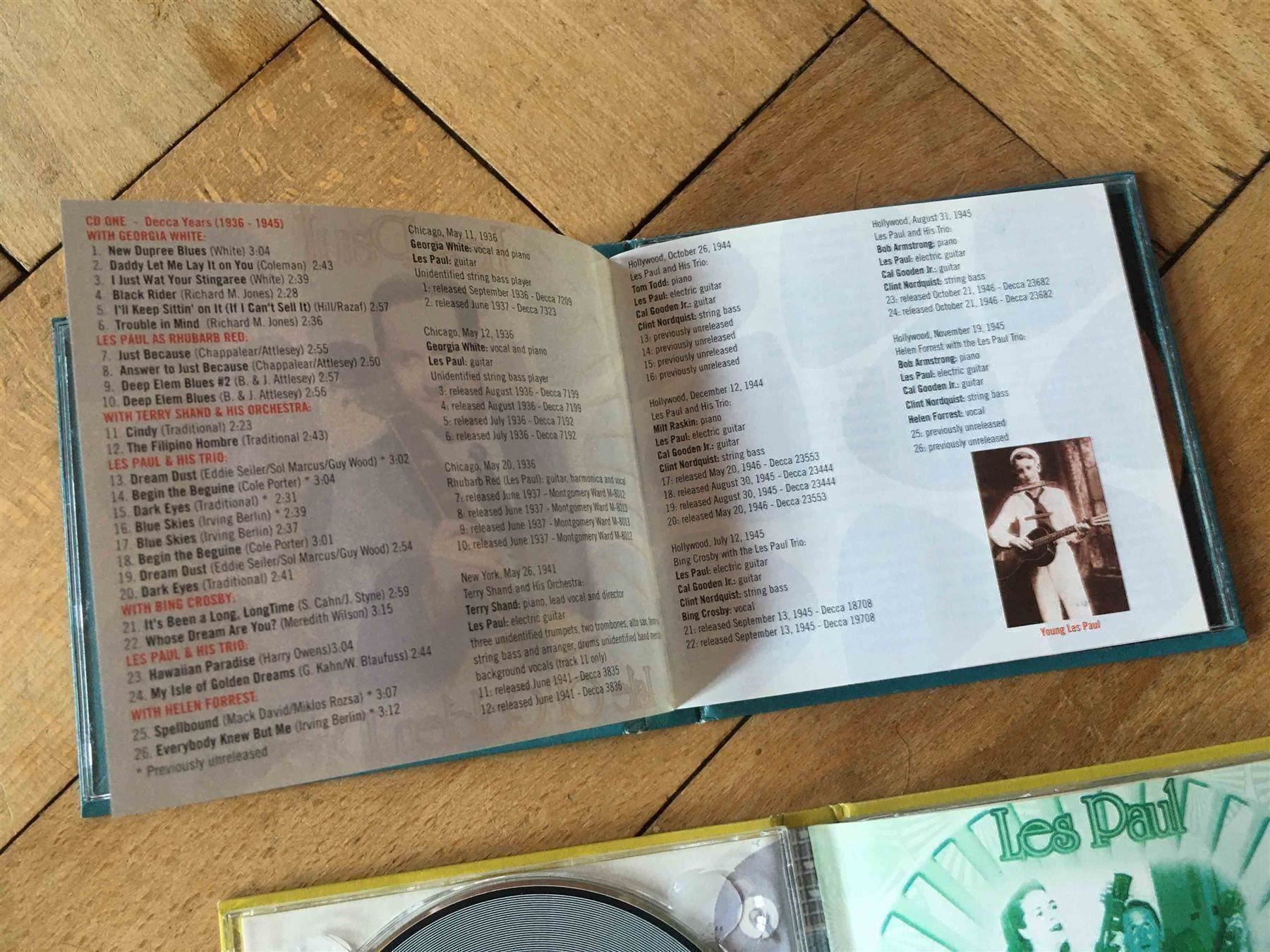 CDs: Les Paul Decca&Capitol 1936-54 - 4 CDs – Gebraucht aus Luzern von Needful_Things 5