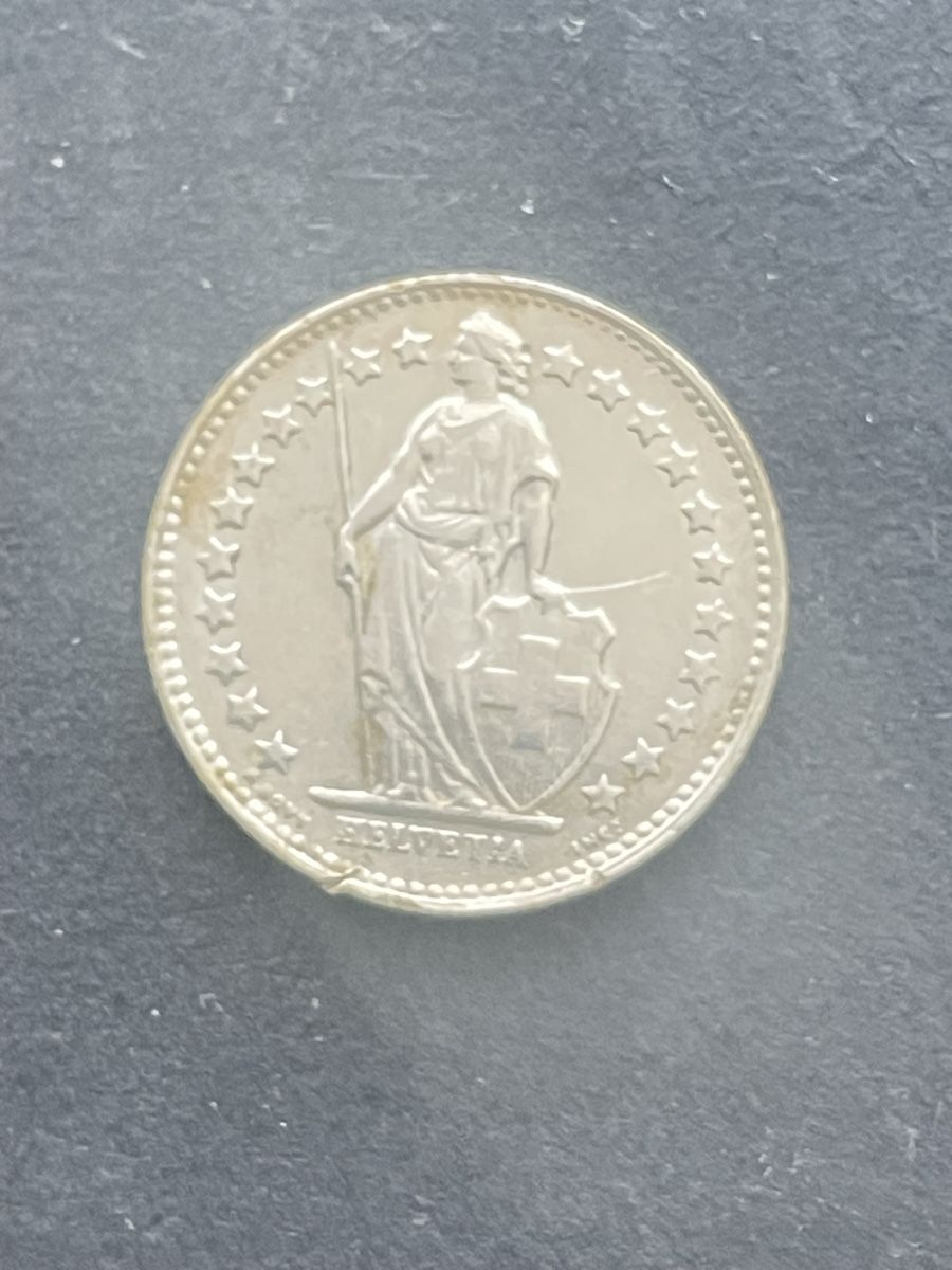 Alle Münzen: -.50 Silber CH Jahr 1955 – Gebraucht aus Meierskappel von Hala03 2