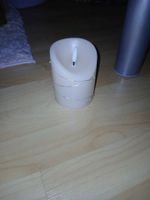 LED Kerze mit Lichterkette, warmes Licht für den Winter!