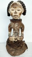 Rarität ausdrucksstarke alte Lumbo Figur Gabun H 45 cm