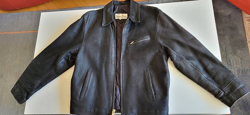 Giacche: Schwarze Lederjacke von Albert Duke – Usato da Neuendorf venduto da roe_v8lf