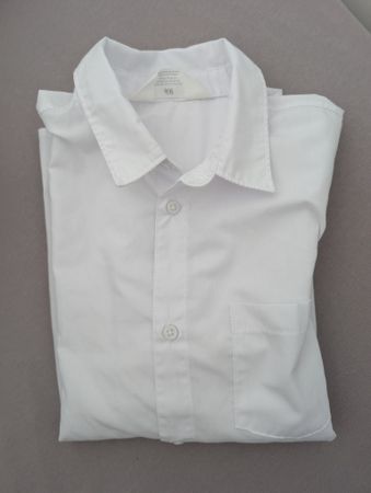 Weisses Hemd langarm Gr. 146