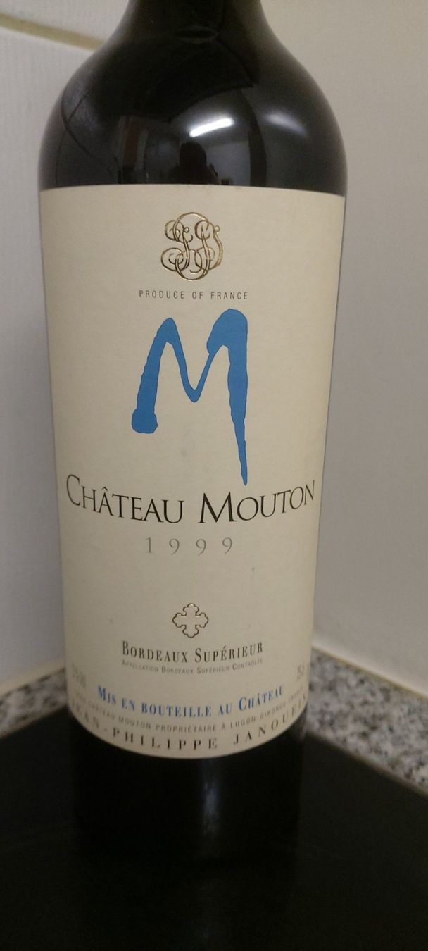 Vino: Château Mouton 1999 – Nuovo (secondo la descrizione) da Grenchen venduto da poggione 1