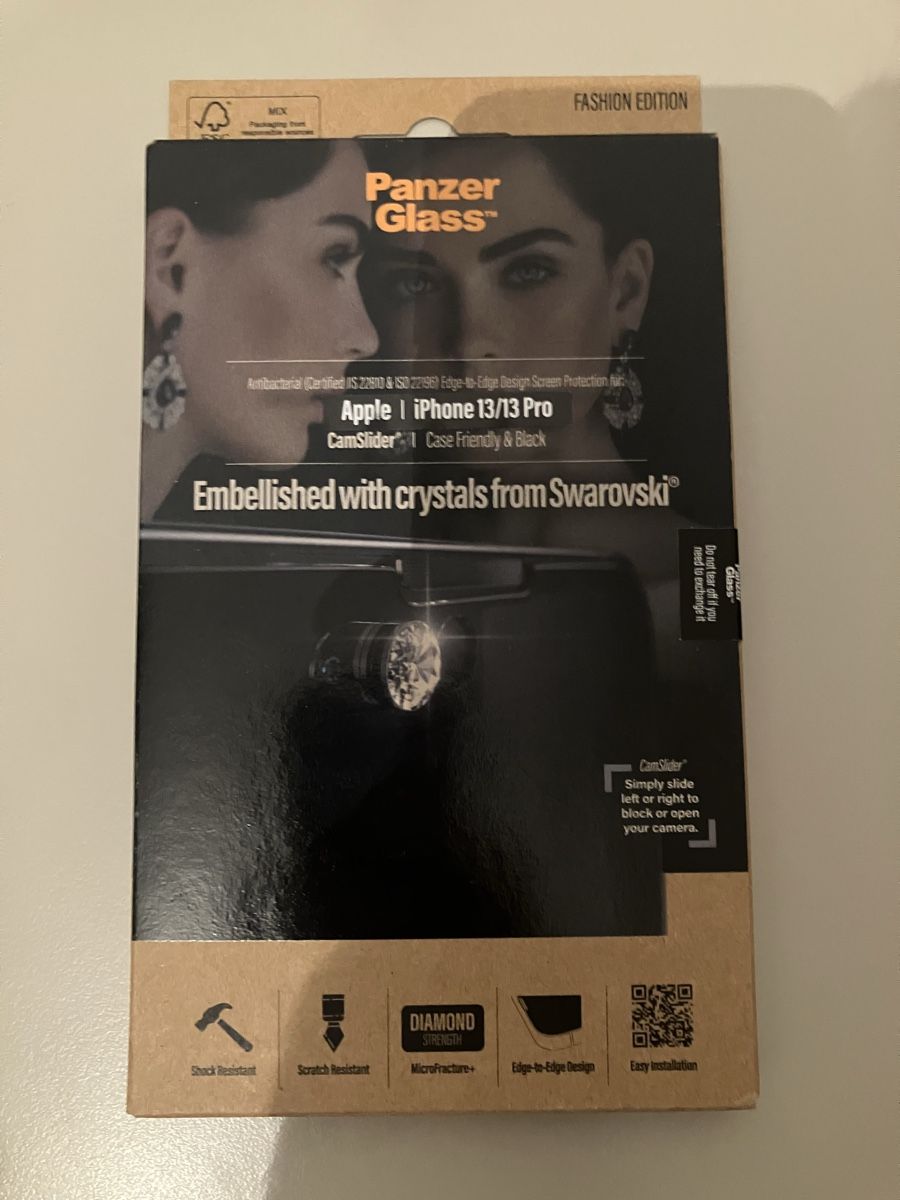 Panzerglass Cover & Protezioni schermo: PanzerGlass Protector CamSlider Swarovski iPhone 13 Pro – Nuovo e nell'imballaggio originale da Grenchen venduto da gabifp