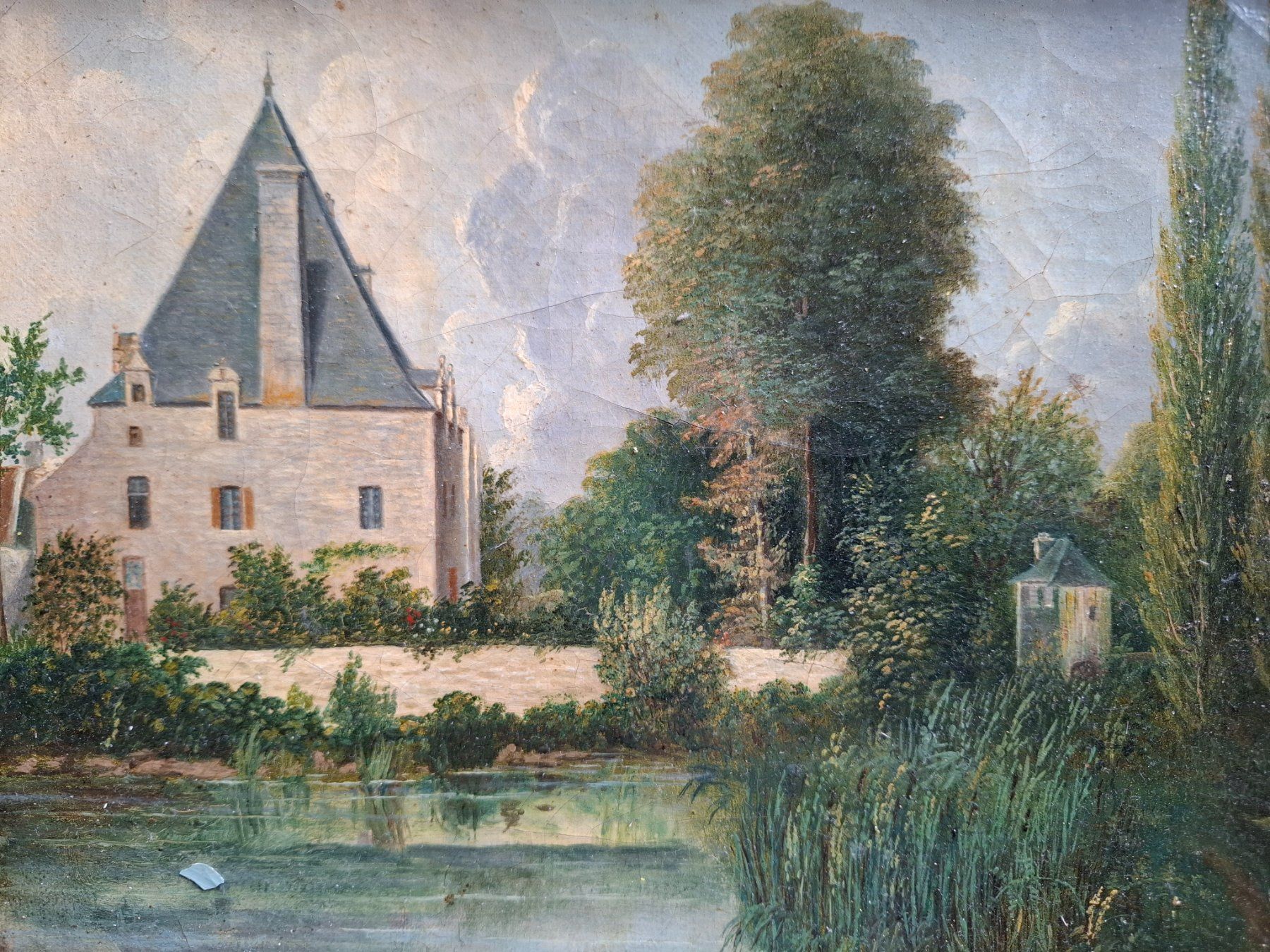 Dipinti: Französische Landschaft 1850 – Usato da Zürich venduto da Rousseau11