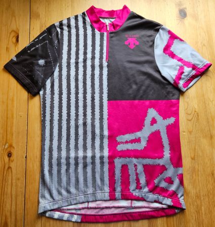 Radtrikot Descente Gr. XL Velo Radsport Trikot vintage