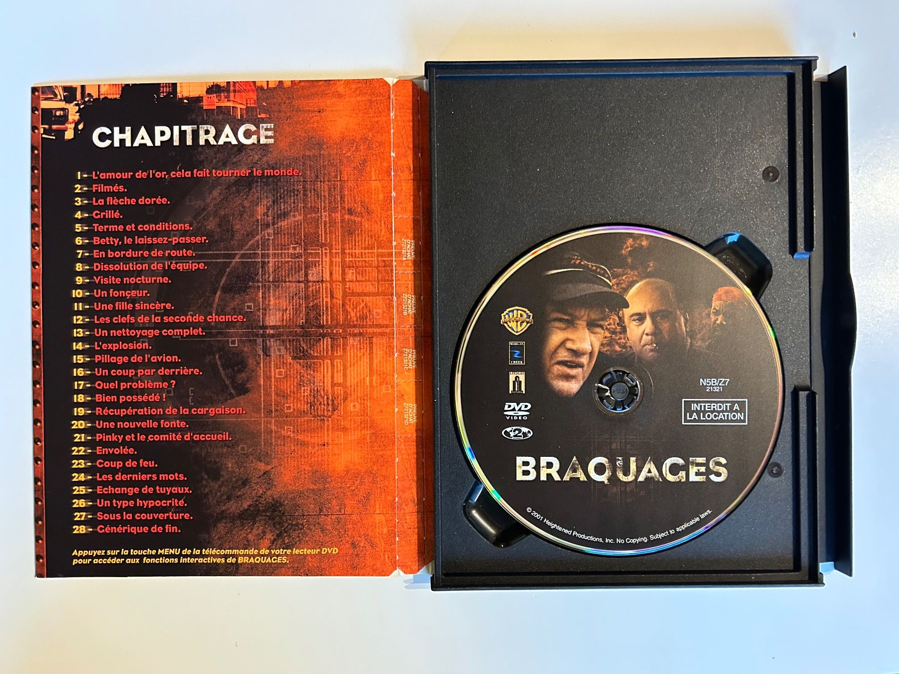 Tutti i DVDs: BRAQUAGES (GENE HACKMAN) – Usato da St-Cierges venduto da Crisi53 2