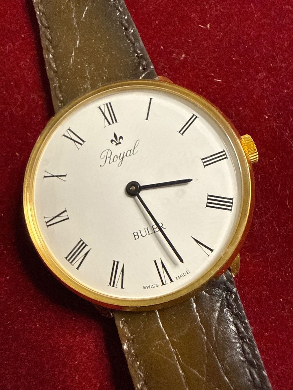 Montres: Buler Royal Handaufzug 34 mm – D'occasion à Pfeffingen par Allhandelklgwatches