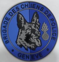 BRIGADE DES CHIENS DE POLICE GENEVE mit Klett