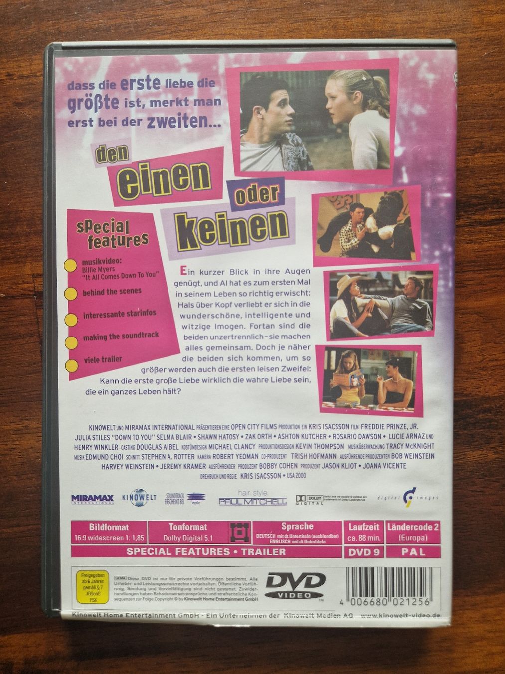 Alle DVDs: DVD Den einen oder keinen – Gebraucht aus Emmenbrücke von alexa1983 1