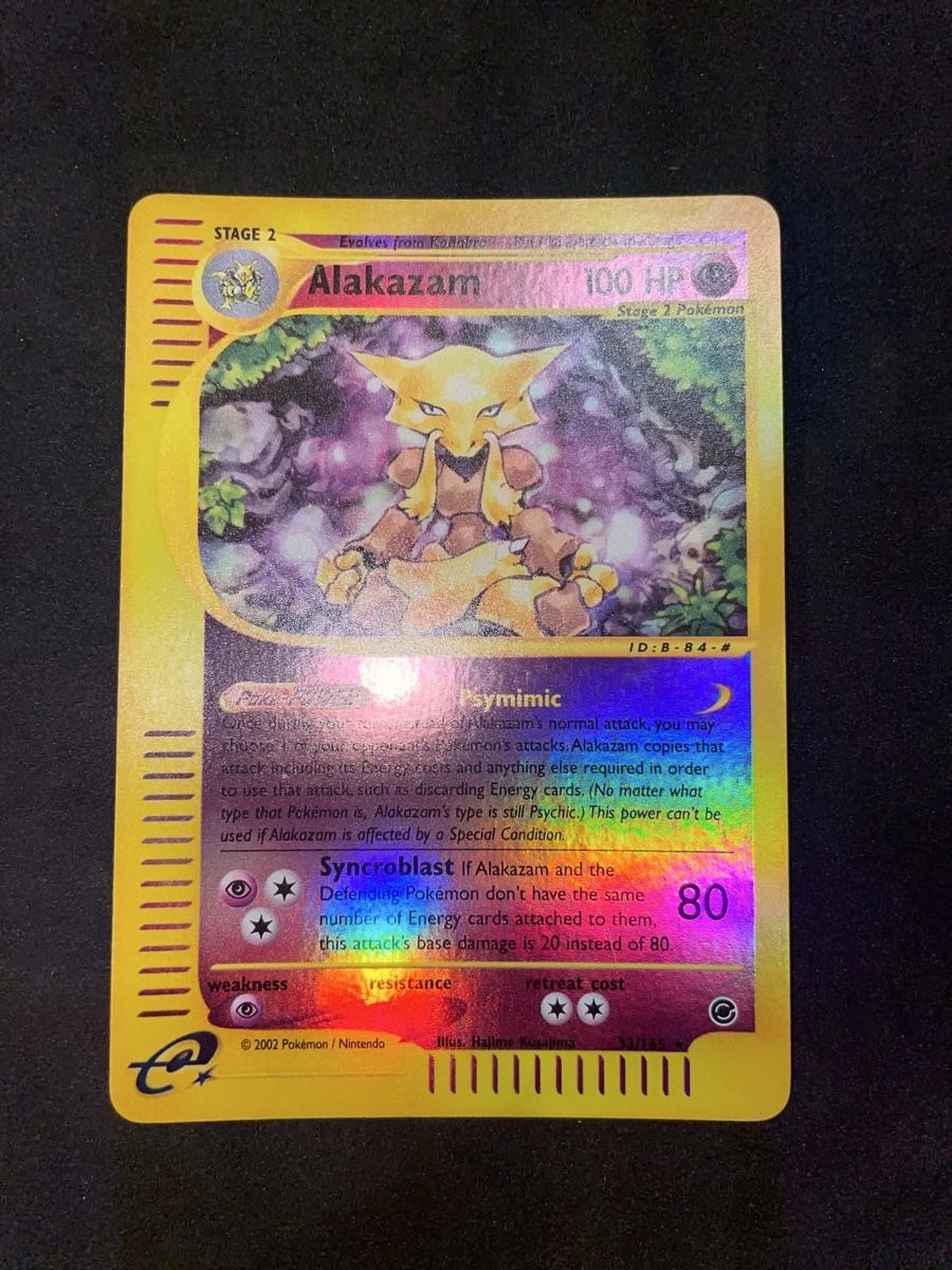 Pokémon Carte collezionabili: Alakazam Expedition Reverse English  – Usato da Basel venduto da luc_8ghp