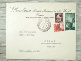 TR97 Enveloppe + Timbre Italie 1947