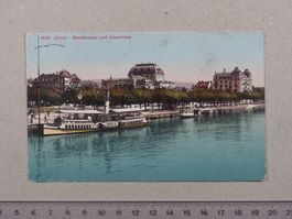Zürich, Stadttheater, Utoschloss, Schiff, 1912