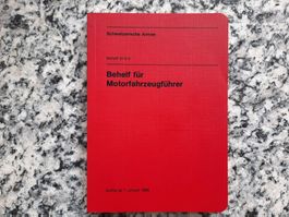 Behelf für Motorfahrzeugführer
