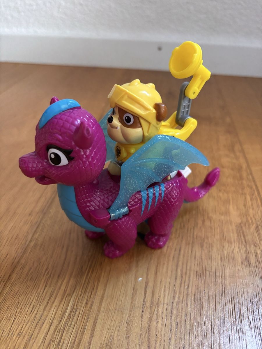 Giocattoli: Paw Patrol Rubble mit Drache – Usato da Wila venduto da _mine18