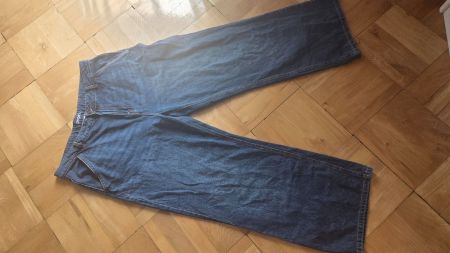 Damen Wide Leg Jeans 44 aus 100% Baumwolle Trend