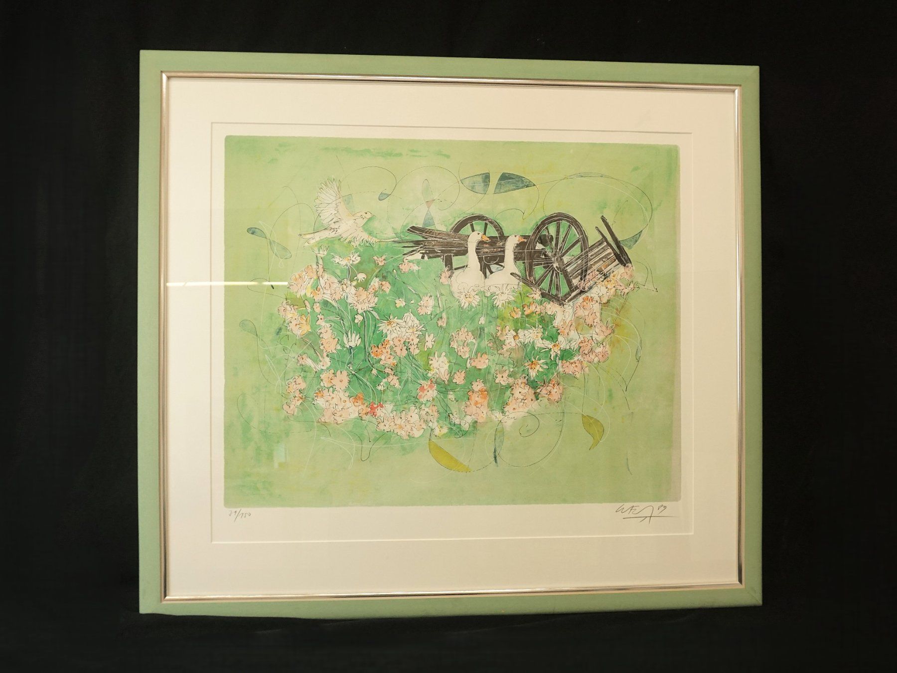 Foto & Immagini: Frühlingbild (103cm/92cm) – Usato da Pratteln venduto da Restwert_Pratteln