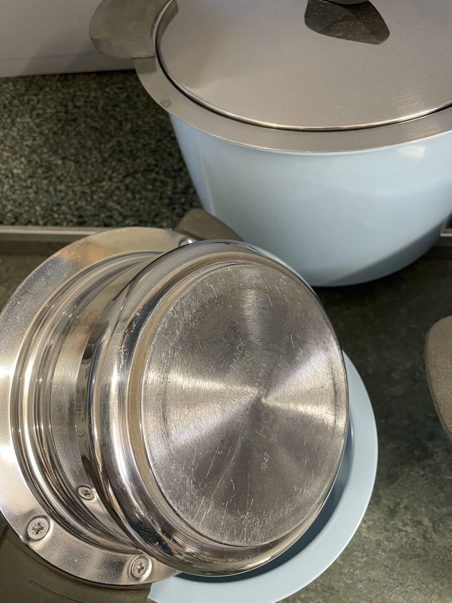 Kuhn Padelle: Hot Pan Kuhn Rikon Set – Usato da Bischofszell venduto da belanna 1