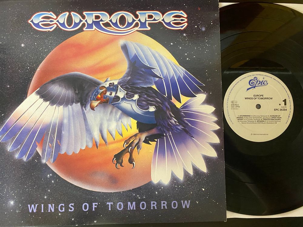 Europe Wings Of Tomorrow [LP EU 1985] Kaufen auf Ricardo