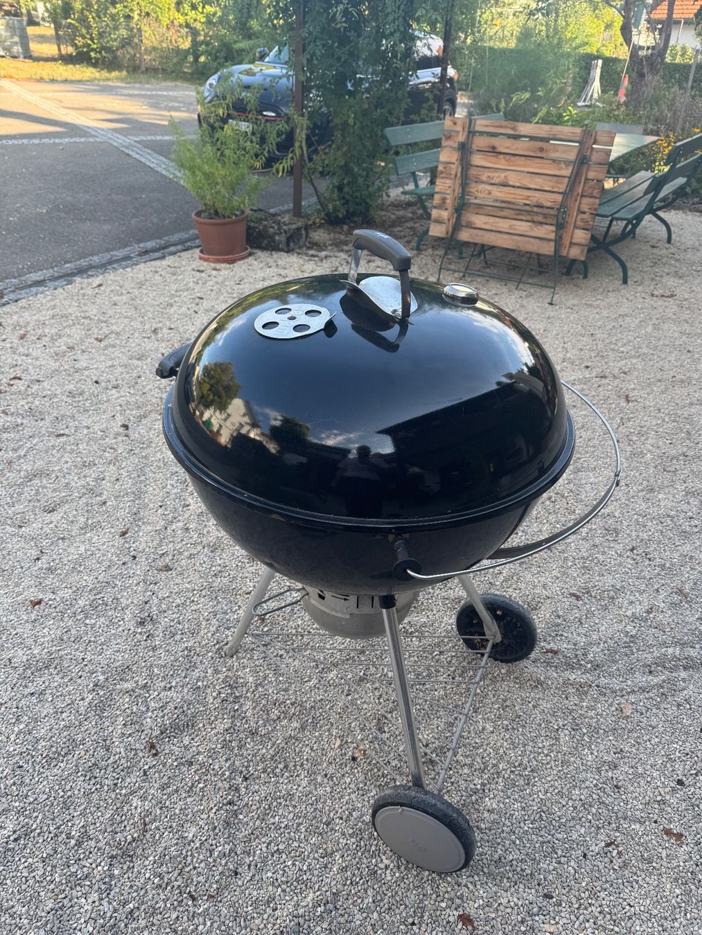 Weber Griglie: Weber Kohle Grill 1m ø – Usato da Tenniken venduto da M00RlssE90 1