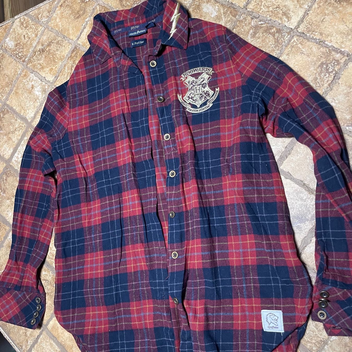 Hemden: Camicia Harry Potter, Coton di flanella taglia S – Neu (gemäss Beschreibung) aus Gordevio von LanaZimm