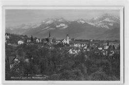 Gruss aus MÄNNEDORF - alte Postkarte