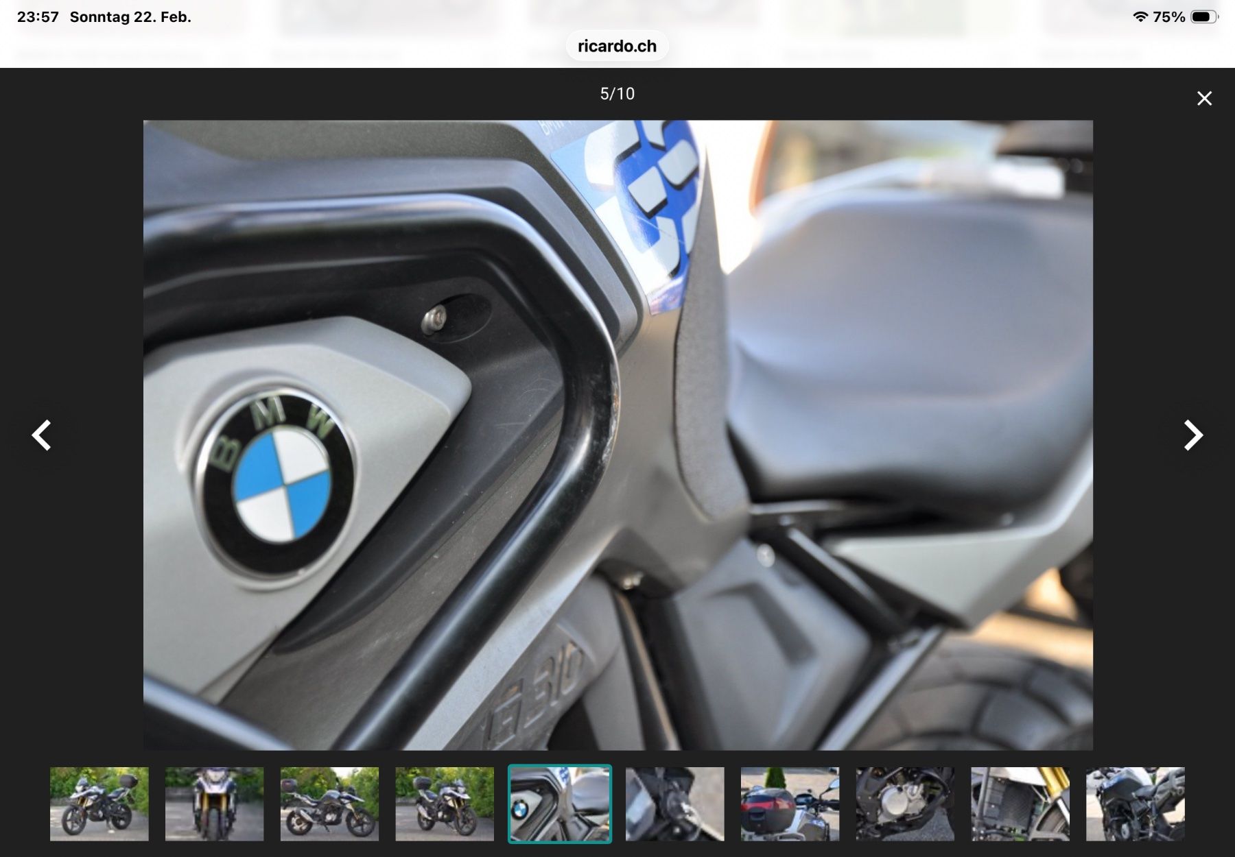 BMW Touring: BMW G310 GS – D'occasion à Bassersdorf par Romanmo 2