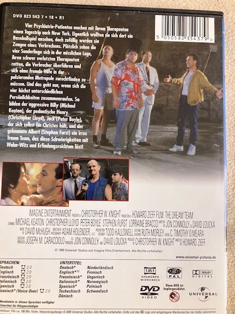 Tutti i DVDs: The Dream Team (Das Traum Team) – Usato da Thalwil venduto da Trainspotter 1