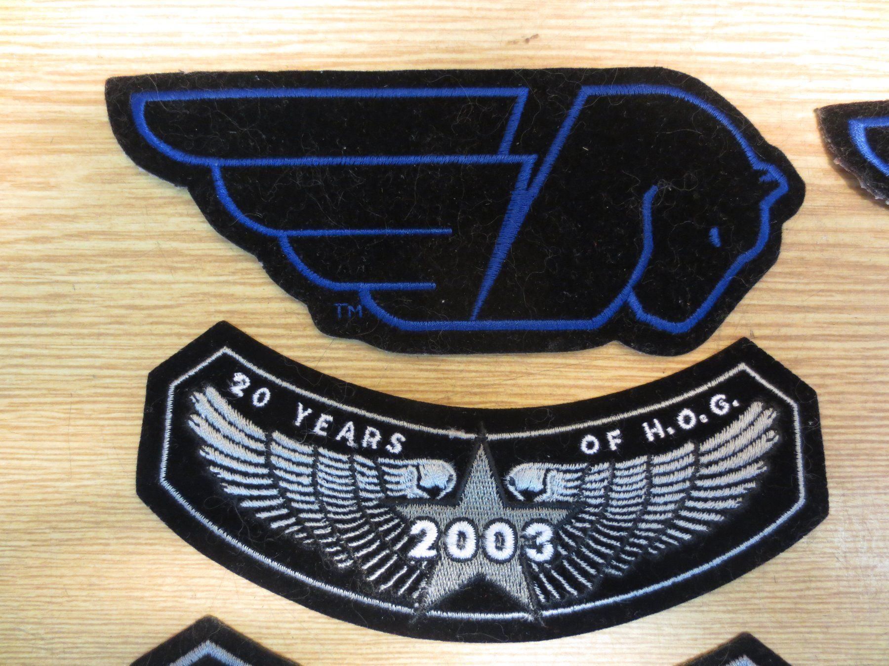 Placchette & Badge: Div. Biker Badge / Abzeichen, Aufnäher. – Nuovo (secondo la descrizione) da Schöftland venduto da Topdeal4 1