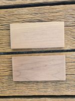 Holz: Brett-Set 2-tlg. Nussbaum