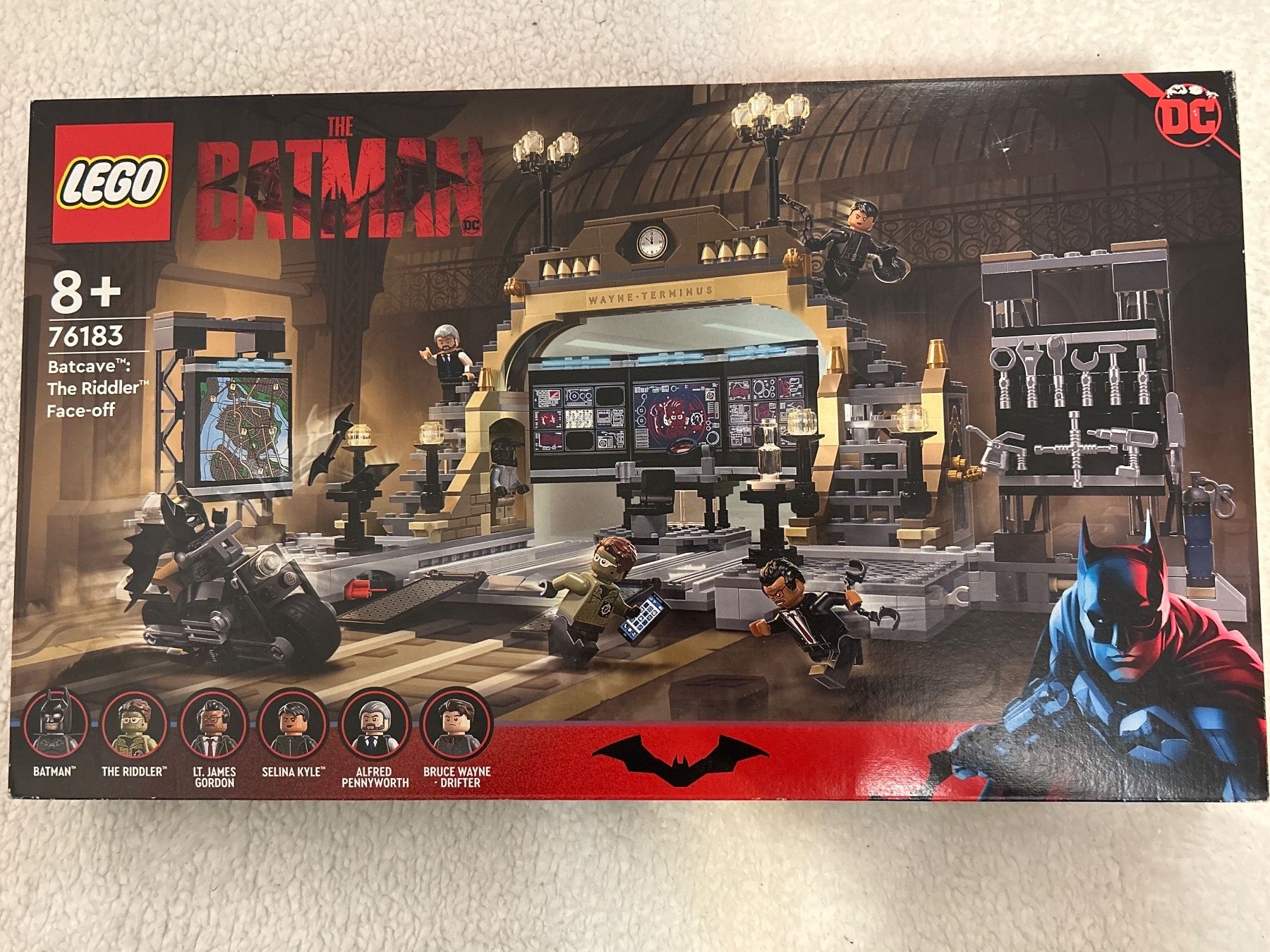Lego Giocattoli: LEGO DC Batman 76183 Bathöhle :Duell mit Riddler – Nuovo e nell'imballaggio originale da Obfelden venduto da Samba999