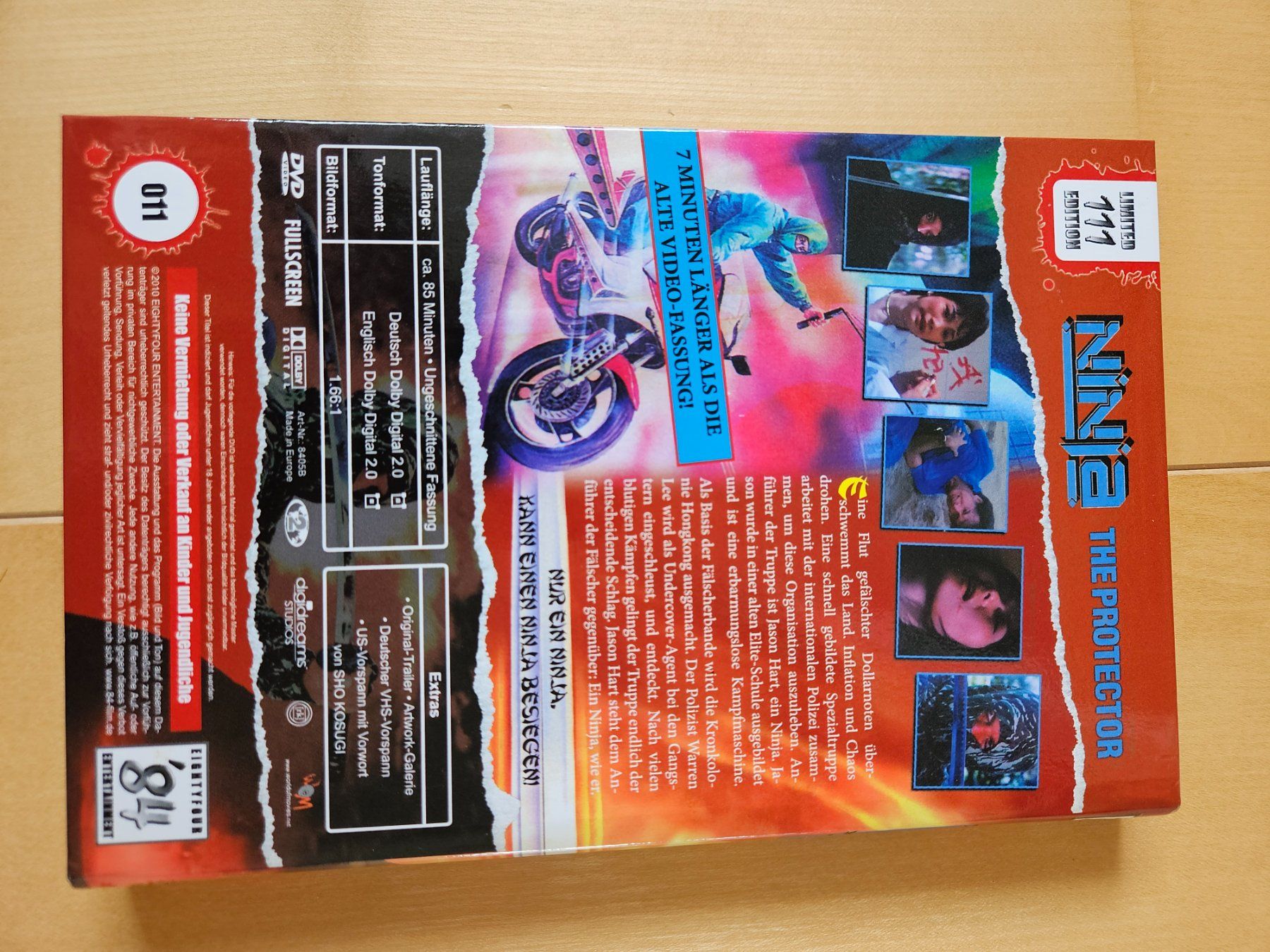 Tutti i DVDs: Ninja the Protector - Grosse Hartbox Neu - Limited Editio – Usato da Wildberg venduto da Reunionevents 1