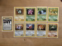 Pokémon: 9 Gym Heroes Karten🇬🇧