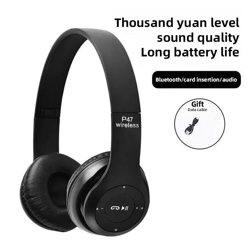 Cuffie: Casque Bluetooth Stéréo P47 sans/avec fil, support micro SD – Nuovo (secondo la descrizione) da Gland venduto da Electr0ventes 8