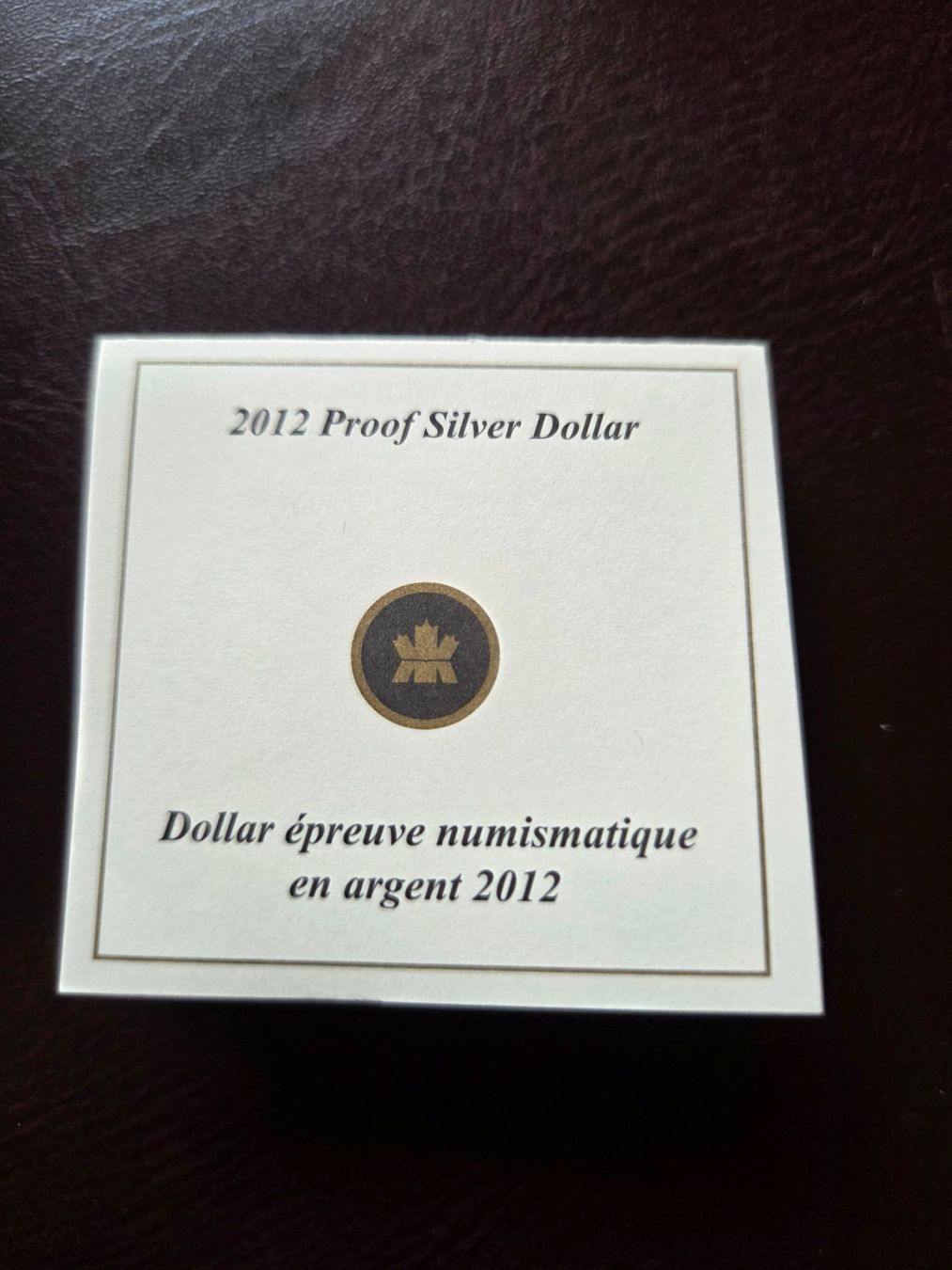 Alle Münzen: Kanada Silber Dollar 2012 - Proof-Auflage - Selten! – Neu und originalverpackt aus Basel von Anghkorwatt 6