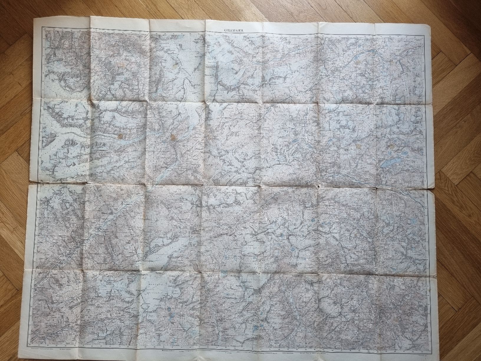 Cartine & Atlanti: Mappa Antica Grimsel – Usato da Minusio venduto da Samuel__b 2