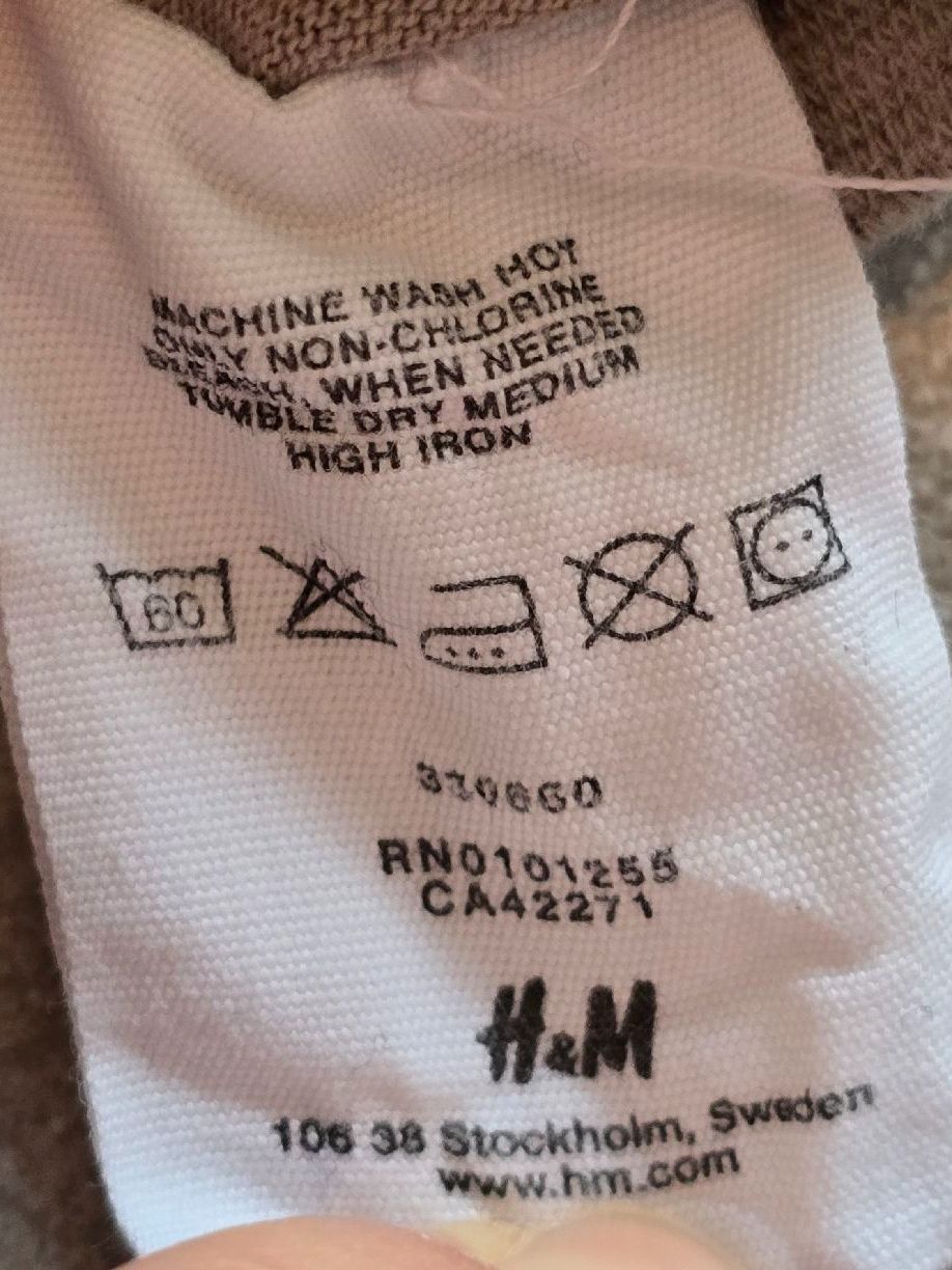 H&M Pagliaccetti: Süsser H&M Strampler Gr. 62 Baumwolle Affe beigel – Usato da Teufenthal AG venduto da thuzsu 4