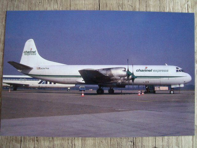 Channel Express, L-188CF, N347HA (Neu und originalverpackt) in Thun für ...